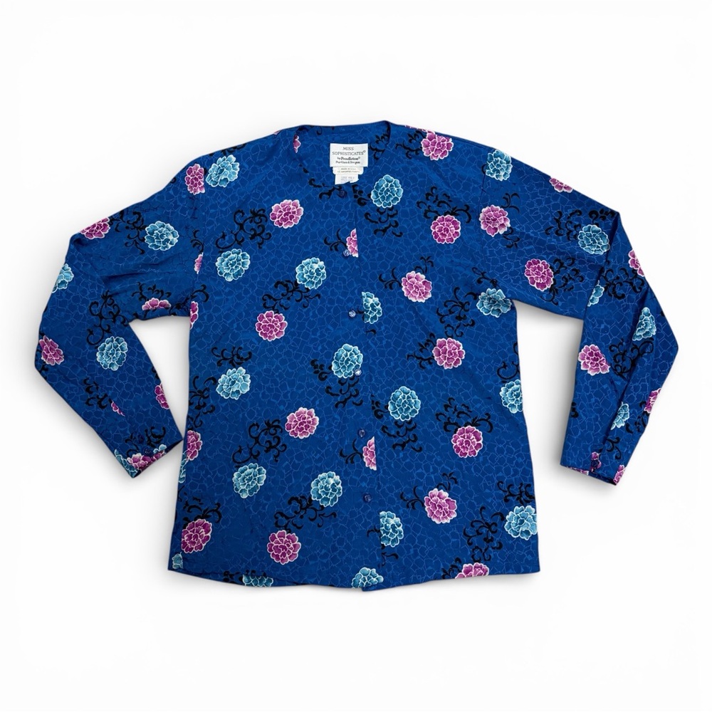 Vintage Miss Sophisticates By Pendleton Floral Blouse - Size‎ 6